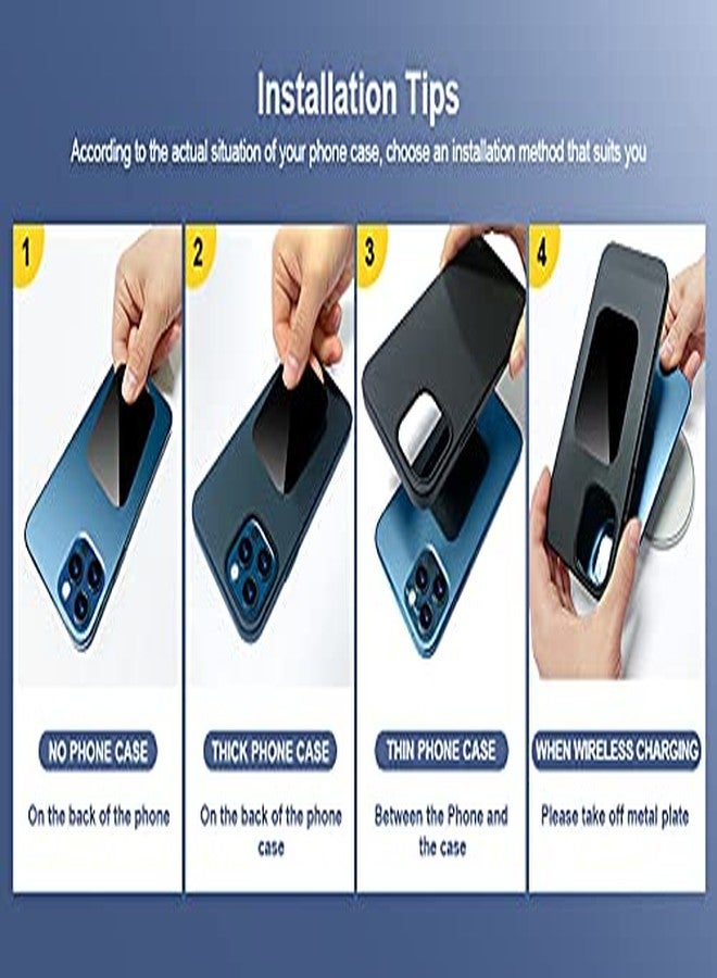 ICAILIN Car Vent Phone Mount Compatible Applicable Mercedebenz Mobile Phone Holder A/B/C/E/S-Class,FordMustang, Automatic Locking Universal Car Mount for iPhone Magnetic - Image 4