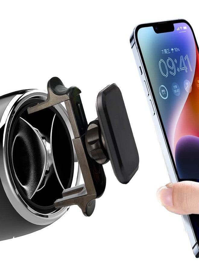 ICAILIN Car Vent Phone Mount Compatible Applicable Mercedebenz Mobile Phone Holder A/B/C/E/S-Class,FordMustang, Automatic Locking Universal Car Mount for iPhone Magnetic - Image 1