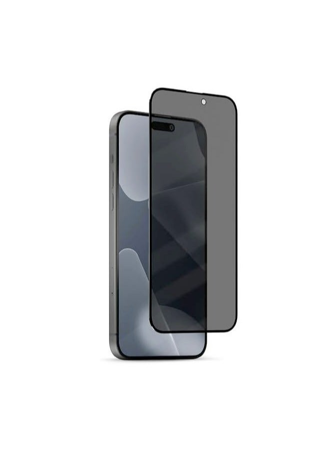 DUSALA Privacy Glass for iPhone 15 Plus Screen Protector Anti-Spy Tempered Glass Film 9H Hardness Scratch Resistant Bubble Free Anti Spy Tempered Glass - Image 1