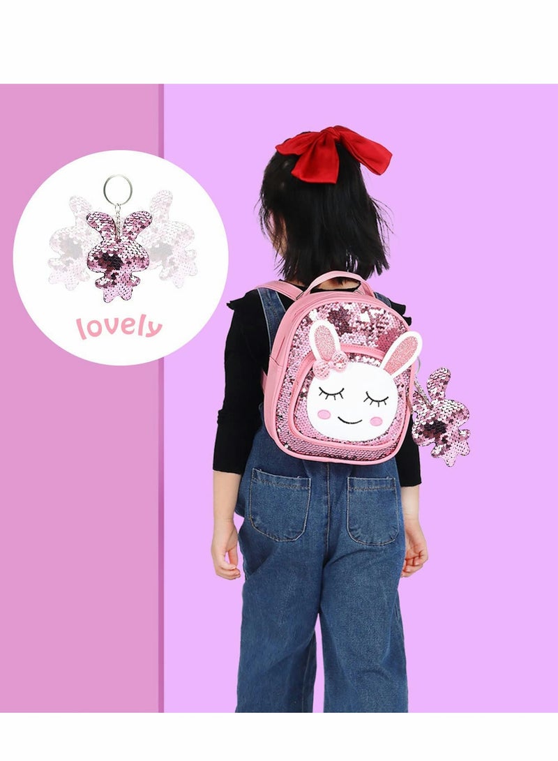 سلاسل مفاتيح ملونة مزينة بالخرز، حوامل مفاتيح للبنات لتعبئة حقائب الحفلات، خرز ملون قابل للعكس، لوازم هدايا حفلات عيد الميلاد، هدايا مفضلة للأطفال والكبار، إكسسوارات حقائب الظهر (20 قطعة) - Image 4