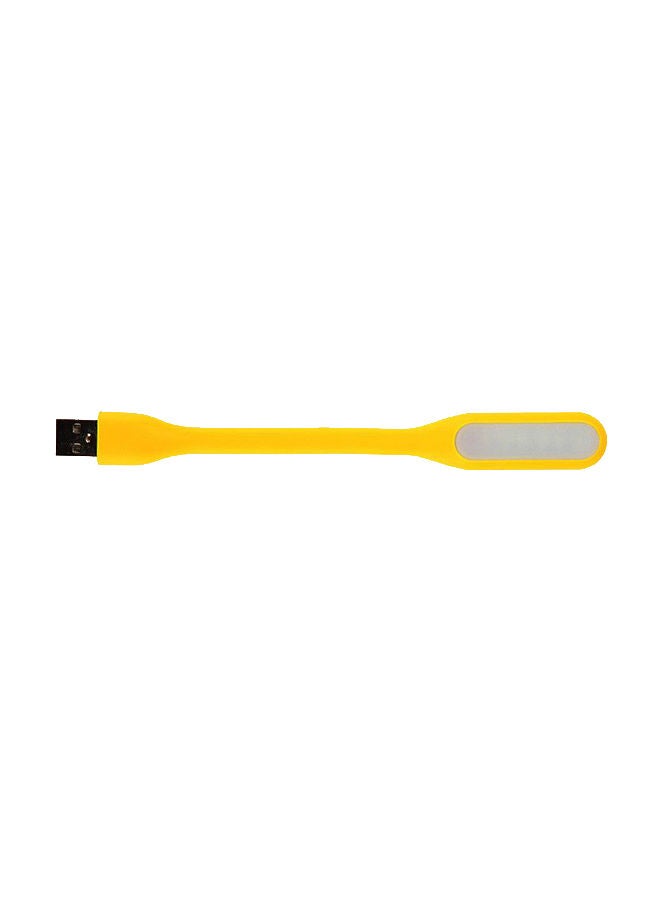 NIBEMINENT Flexible Mini USB LED Night Light Yellow 16.51x1.78x0.89cm  - Image 2