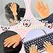 fnqiank 30 Pcs Tiny Finger Hands Mini Rubber Finger Puppets Miniature Small Hands Ealistic Cute Little Hand Finger for Gifts Puppet Show Prank Gag Performance Party Favors - Image 3