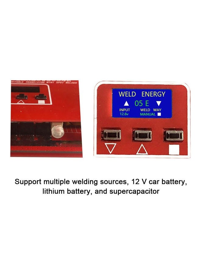 NIBEMINENT Portable Transistor Mini Spot Welding Machine Multicolour - Image 2