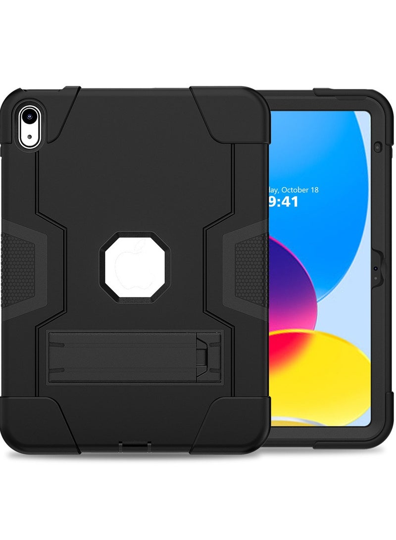 غطاء آيباد الجيل 11 A16 (2025) مع حامل قائم - 3 في 1 غطاء لوحي متين مقاوم للصدمات مع حامل قوي