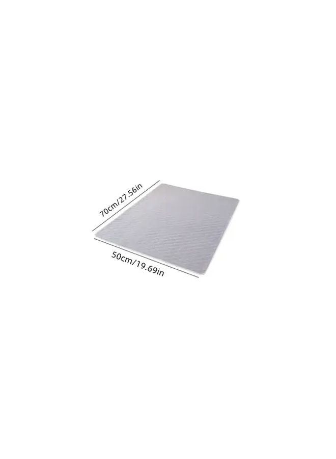 Sky Blue Anti Slip Urine Pad 39 37x59 06 Inch Durable Polyester Pet Training Mat - Image 3
