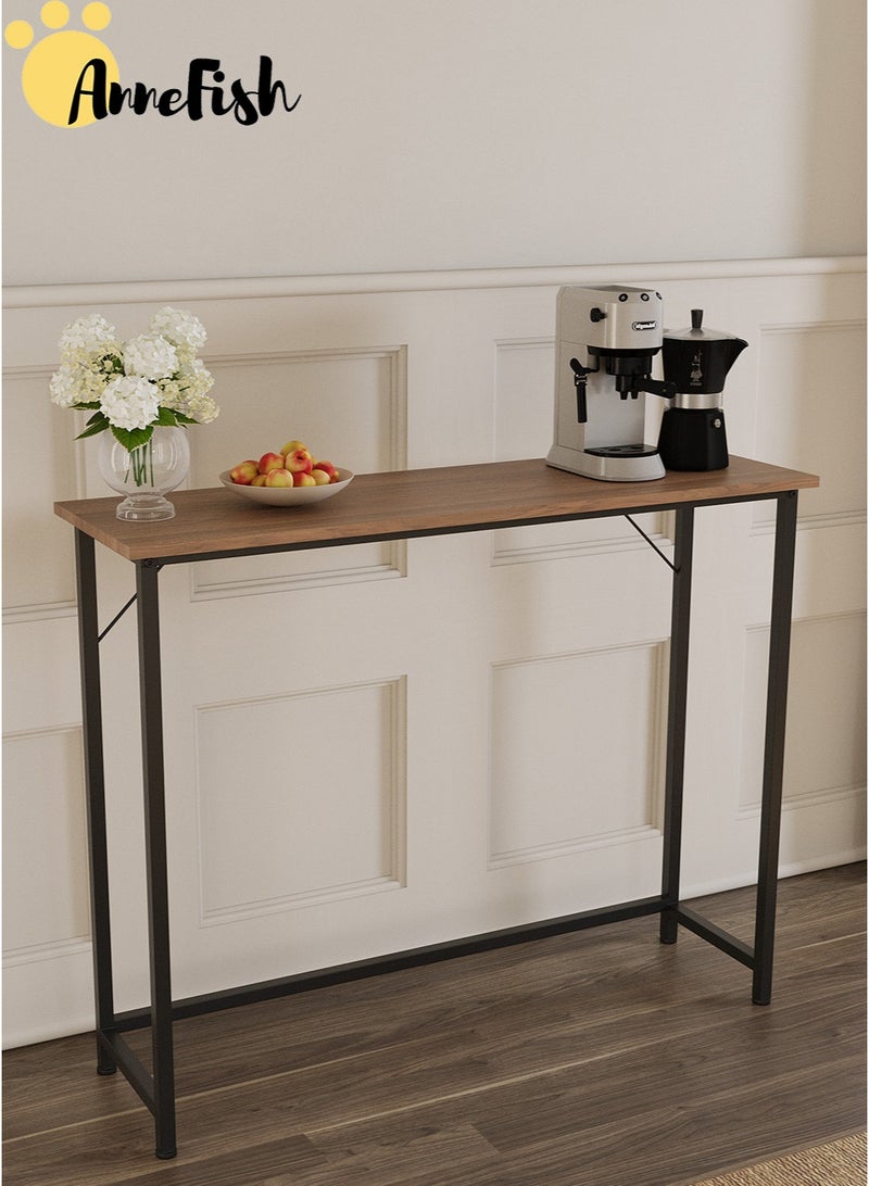 آن فش طاولتان كونسول مقاس 100*30*80 سم، مناسبتان للمدخل، وطاولة قهوة عصرية، وطاولة طعام، وطاولة عرض، وطاولة عرض للمطبخ أو غرفة المعيشة أو غرفة النوم. - Image 3