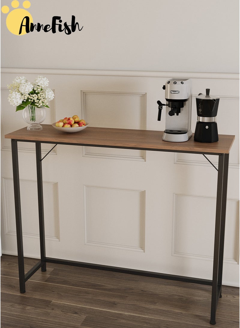 آن فش طاولتان كونسول مقاس 100*30*80 سم، مناسبتان للمدخل، وطاولة قهوة عصرية، وطاولة طعام، وطاولة عرض، وطاولة عرض للمطبخ أو غرفة المعيشة أو غرفة النوم. - Image 5