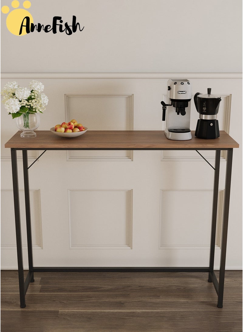 آن فش طاولتان كونسول مقاس 100*30*80 سم، مناسبتان للمدخل، وطاولة قهوة عصرية، وطاولة طعام، وطاولة عرض، وطاولة عرض للمطبخ أو غرفة المعيشة أو غرفة النوم. - Image 4