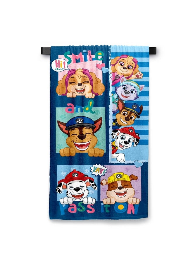 Sassoon Paw Patrol Cotton Kids Bath Towel with Gift Box in 400 GSM- 60 cm x 120 cm - Image 1