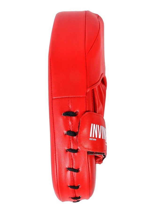 Invincible Classic Cardio Fitness Training Mitts Red Color - Image 5