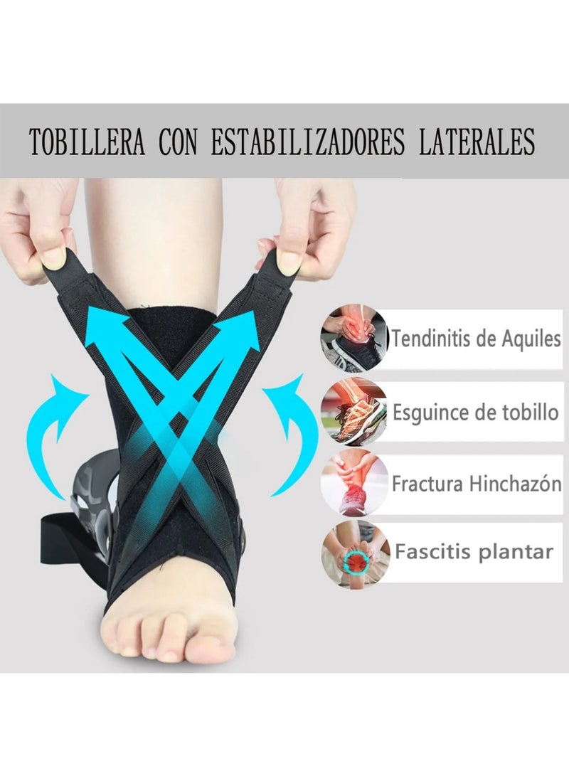 يوجي وسائد الركبة، دعم الكاحل قوس للكاحل رش للرجال والنساء، الرياضة المعدات الوقائية رش قوس لكرة السلة كرة القدم الكرة الطائرة - L - Image 5