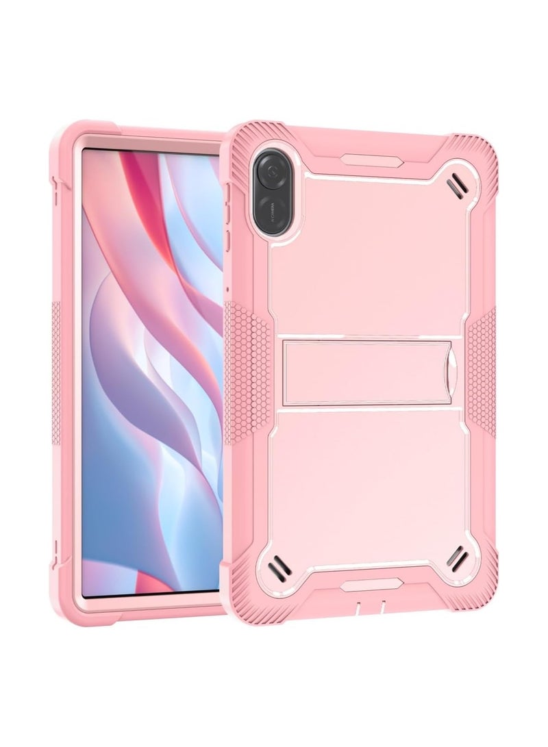 VKL Protective Case for Honor Pad X8a 11.5-inch Case with Built-in Stand, Rugged Hybrid Shockproof Protective Cover, for Huawei Honor Pad X8a Case 2023 Model (Rose Gold) - Image 1
