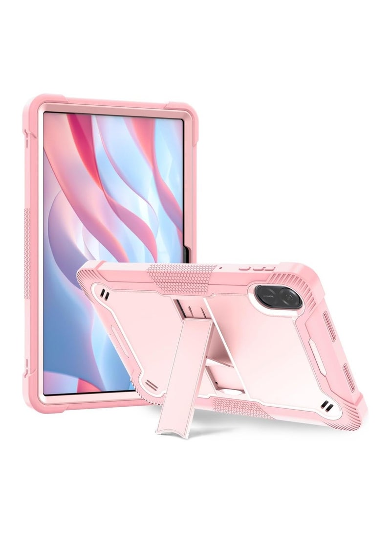 VKL Protective Case for Honor Pad X8a 11.5-inch Case with Built-in Stand, Rugged Hybrid Shockproof Protective Cover, for Huawei Honor Pad X8a Case 2023 Model (Rose Gold) - Image 2