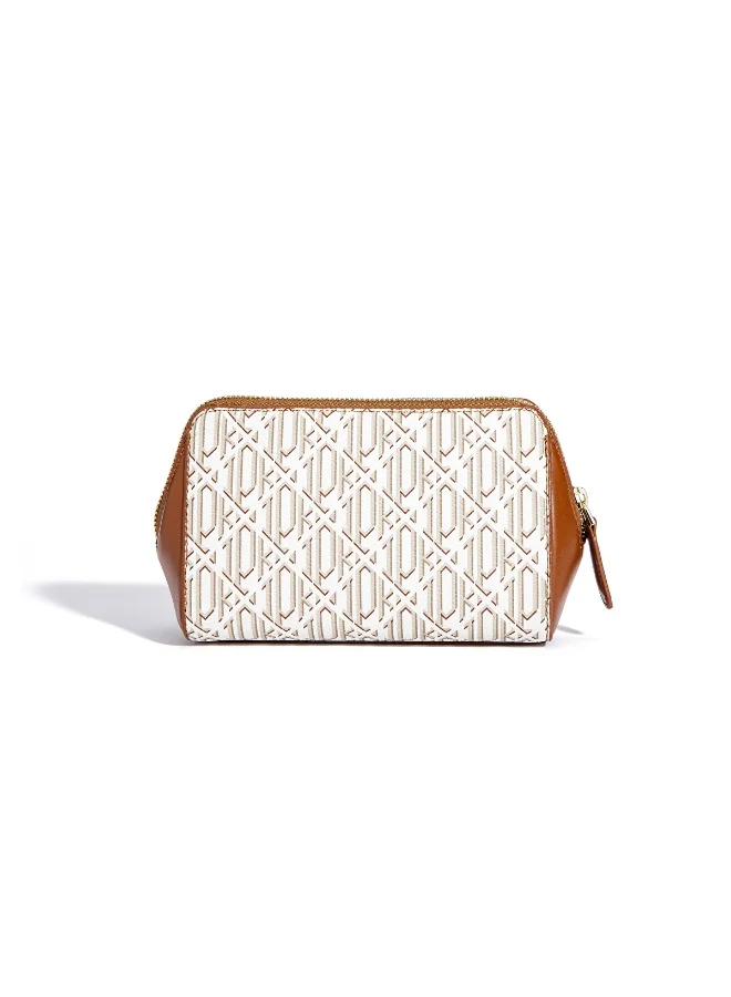 Ipekyol Monogram Cosmetic Bag