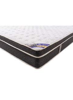 Almutlaq Furniture Arabian Majesty - Enhanced Pocker Springs Mattress For Exceptional Support And Comfort Sleep Experience - Super King Size 200x200x28 CM - Colour White Black  - Image 1