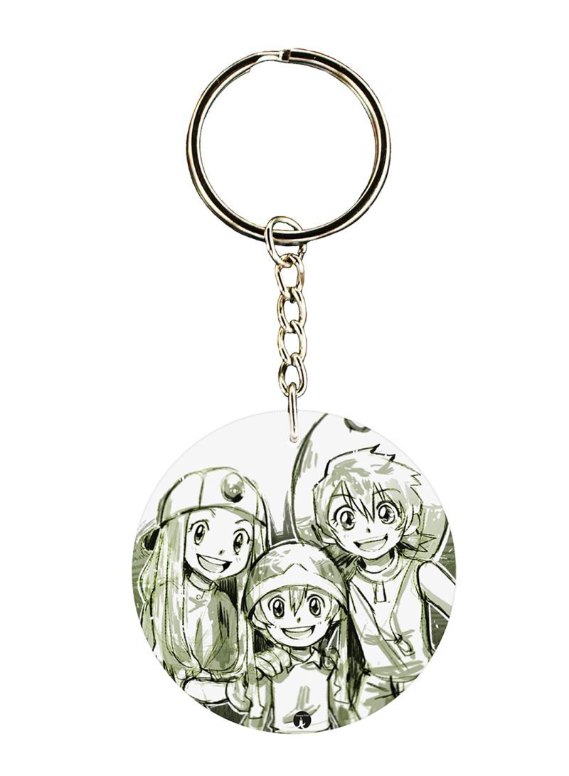 RKN The Anime Digimon Printed Keychain