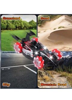 LIVVY High-Speed 1:12 Scale RC Stunt Car (سيارة تحكم عن بعد) for Kids & Adults – 4WD Drift Remote Control Car (سيارة ريموت كنترول) with 360° Rotation, Spray, Lights & Music | Rechargeable Off-Road RC Car (سيارة سباق كهربائية) for Boys, Girls & Beginners  - Image 4