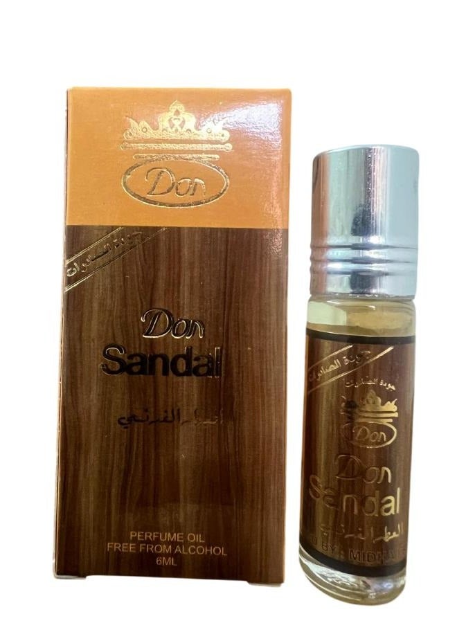 don Sandal French Roll On Perfume Oil 6 ml