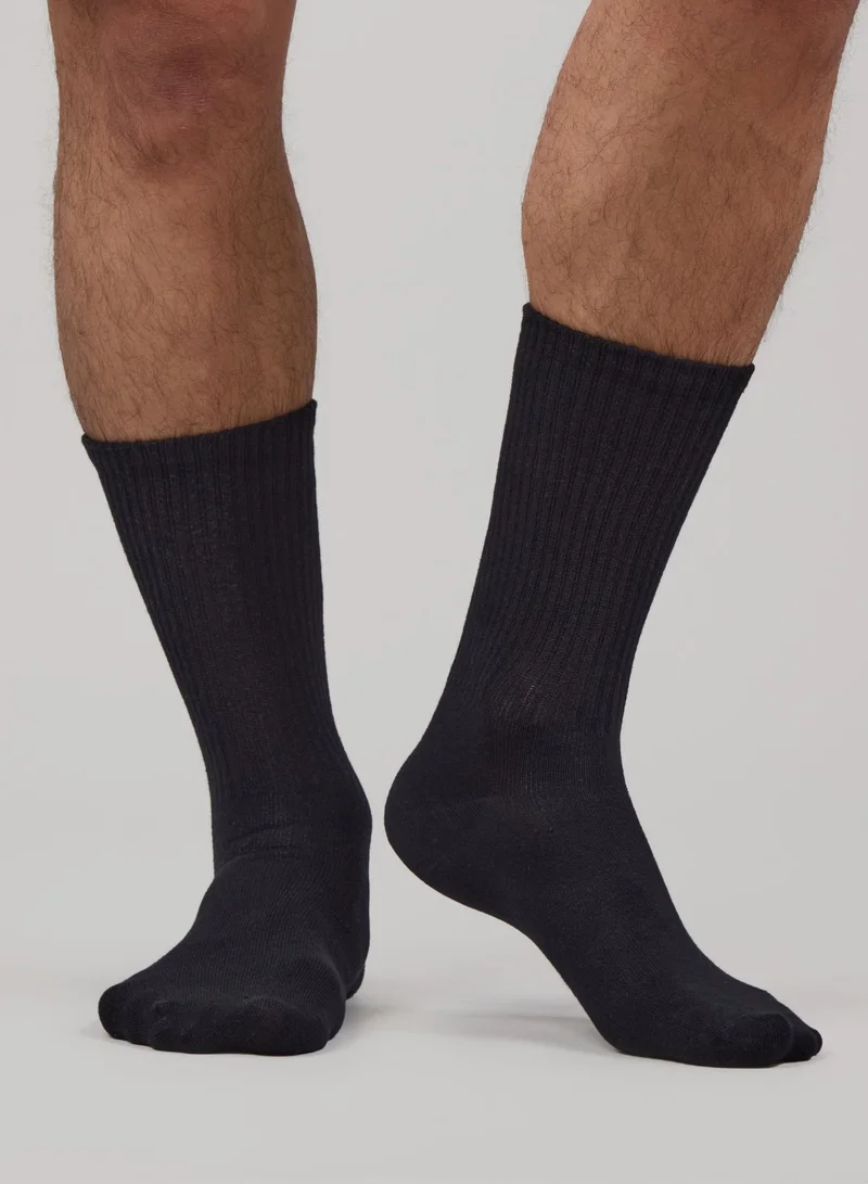 Just Nature Multicolour 3-Pack Premium Crew Socks  | Best Price UAE