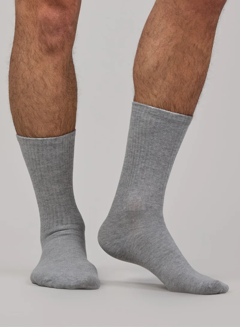 Just Nature Multicolour 3-Pack Premium Crew Socks  | Best Price UAE