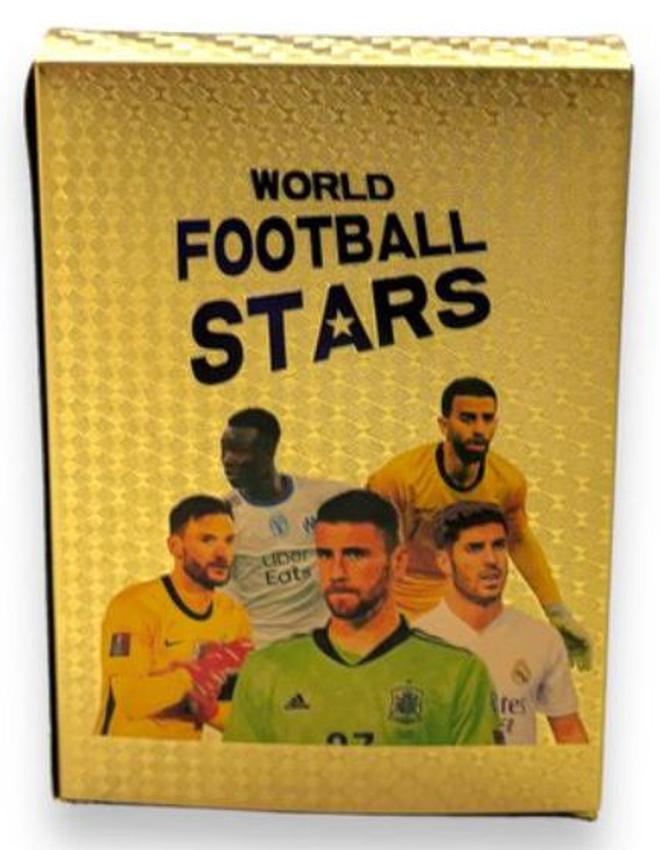 Golden cards for football players, with 55 special cards, including special cards such as the legendary