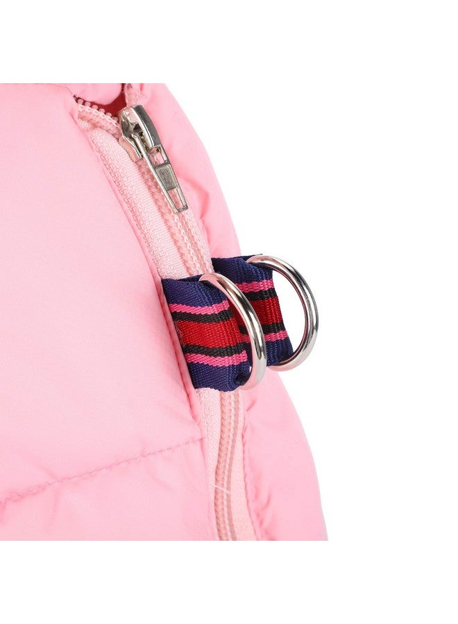 EVTSCAN EVTSCAN Dog Winter Coat, Windproof Dog Coat, Dog Warm Windproof Clothing, Four Legs Back Zipper Pink Camouflage, Dog Jumpsuits Clothing(#10) - Image 5