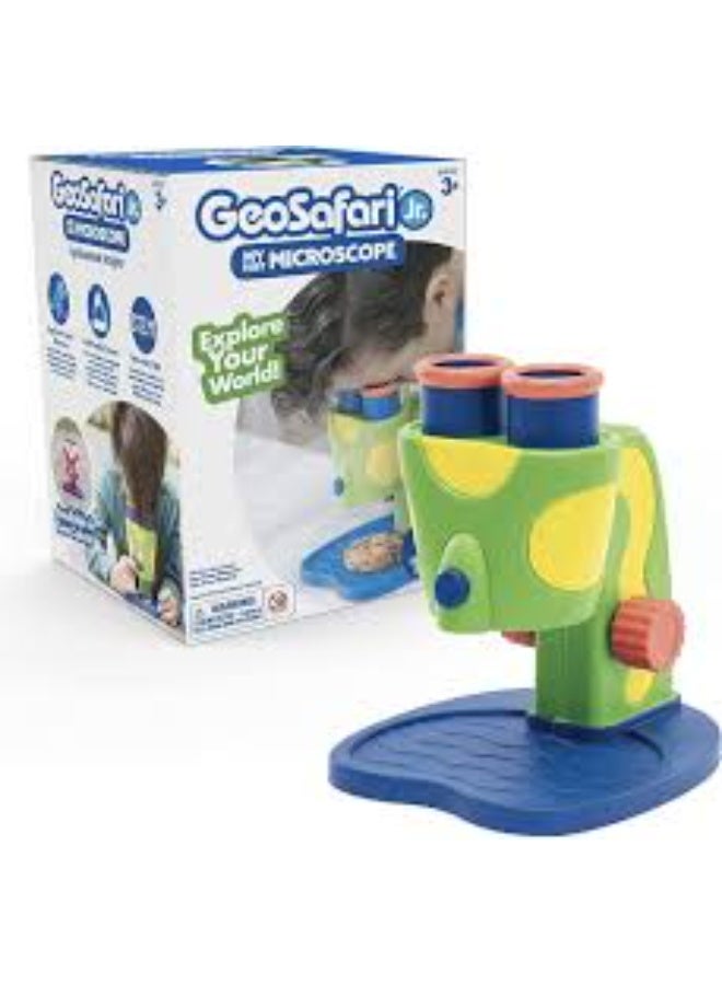 Educational Insights Geosafari Jr. My First Kids Microscope Toy, Preschool Science, Stem Toy, Gift For Boys & Girls, Ages 3+ - Image 1