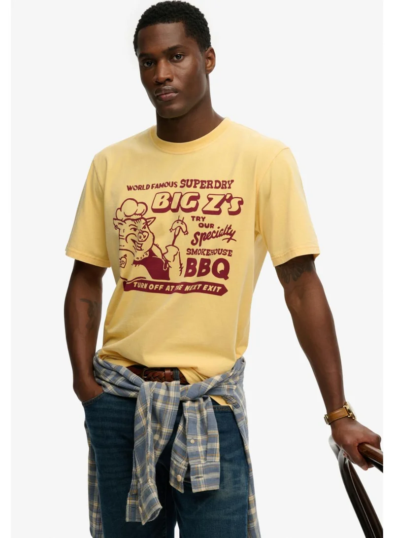 Superdry  Roadside Trade Loose T-Shirt for Men | Best Price UAE