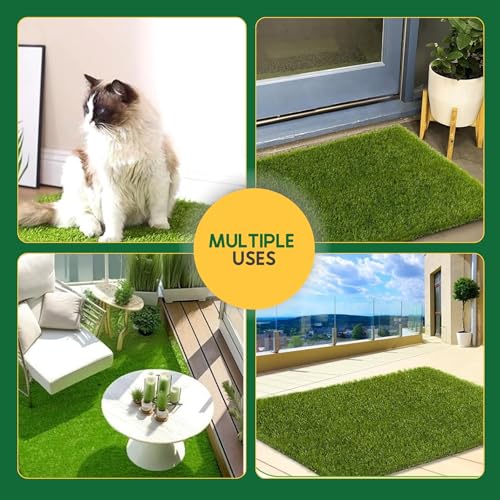 Zamia Artificial Grass Mat 2x4 ft | 35mm Carpet for Home, Balcony & Floor Decoration - Image 4