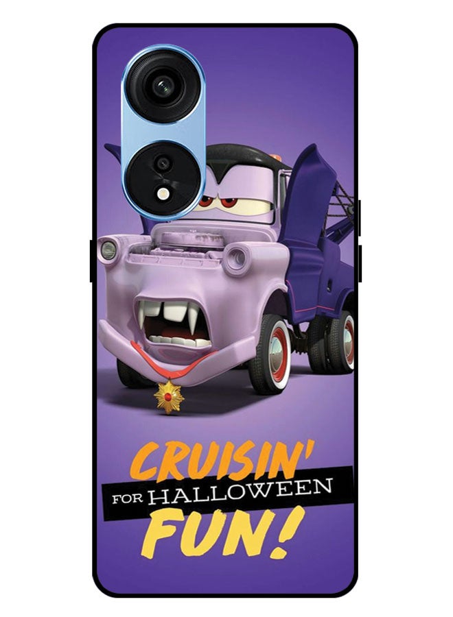 الصيد العين غطاء حماية مطبوع لهاتف Oppo A1 PRO - الانهيار ليس النهاية - Image 1