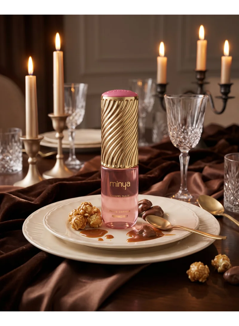 PARIS CORNER Paris Corner Minya Caramel Dulce Body Mist 200ml | Sweet Caramel Gourmand Fragrance Mist for Women | Refreshing & Long-Lasting Scent