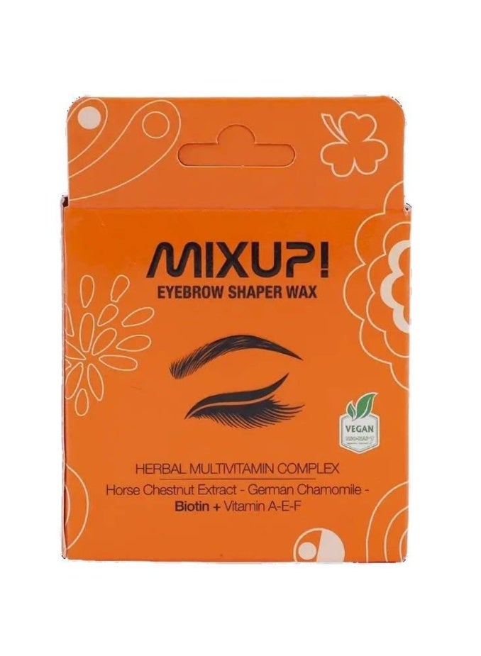 Mixup! Eyebrow Shaper Wax 50 g – Long-Lasting Hold for Perfectly Defined Brows - Image 1
