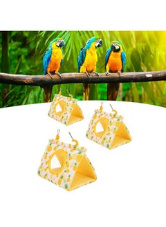 Zerodis Zerodis Parrot Hammock, Birds Hammock Hut Bird Bed House Tent Budgie Shed Hanging Snuggle Cave Nest for Quaker Lovebirds Cockatiels  - Image 2