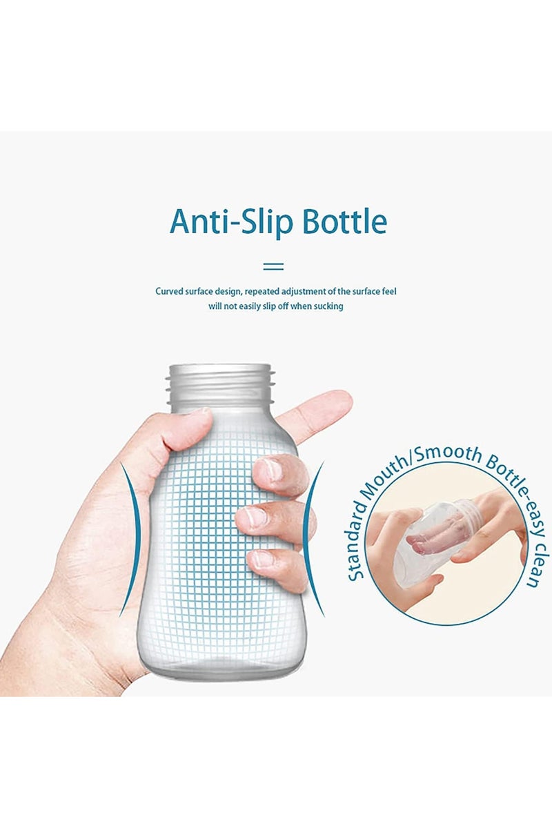 فلوشرينيك مضخة الثدي اليدوية, مضخة السيليكون اليدوية للرضاعة الطبيعية, صغيرة المحمولة اليدوية حليب الثدي Catcher, مضخات الطفل تغذية والاكسسوارات, أبيض, هدايا يوم الأم, السفر مضخة الثدي المحمولة - Image 5