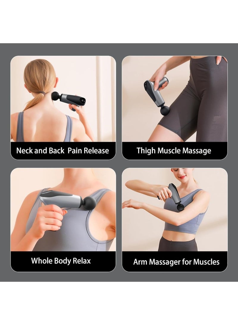 Changli Mini Massage Gun, Muscle Massage Gun, Precussion Massager for Back Neck Shoulder, Small & Lightweight, Type-C Charging, Full Body Relax Gift for Men Women, Full Body Relaxation - Image 5