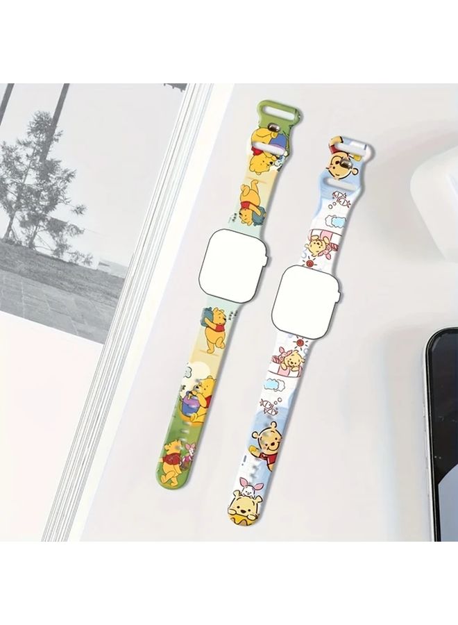 Mixed Color 2 Silicone Watch Band 38 40 41mm Durable Fashionable For Outdoor Daily Wear Parties Christmas New Year Gift - Image 2