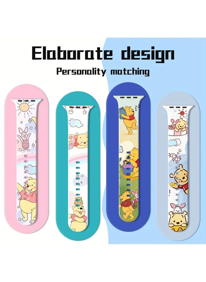 Mixed Color 2 Silicone Watch Band 38 40 41mm Durable Fashionable For Outdoor Daily Wear Parties Christmas New Year Gift - Image 5