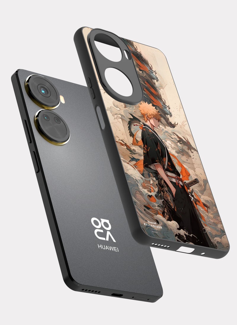 بكسلات كفر هواوي نوفا 12 اس إي بليتش إيتشيغو كوروساكي متعدد الالوان - Image 2