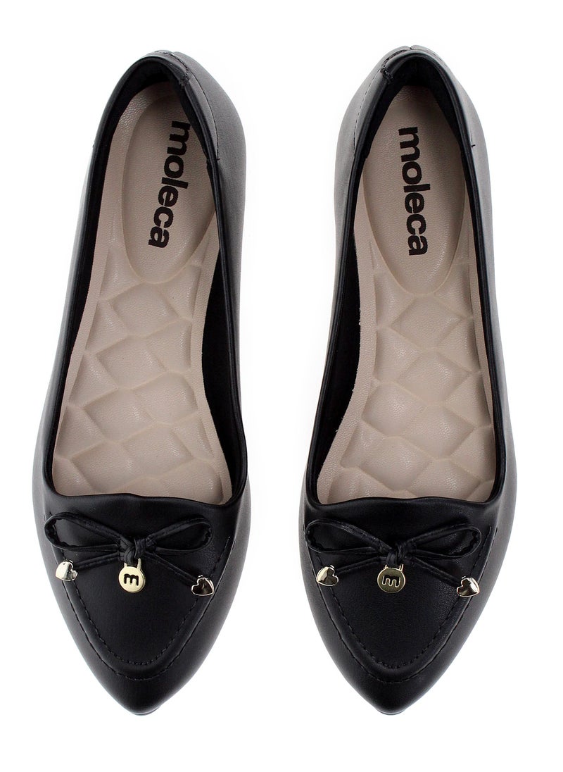 موليكا أحذية راقصة باليه للبنات - أحذية مسطحة مريحة سهلة الارتداء بتصميم لطيف - مثالية للمدرسة والحفلات والملابس اليومية - Image 5