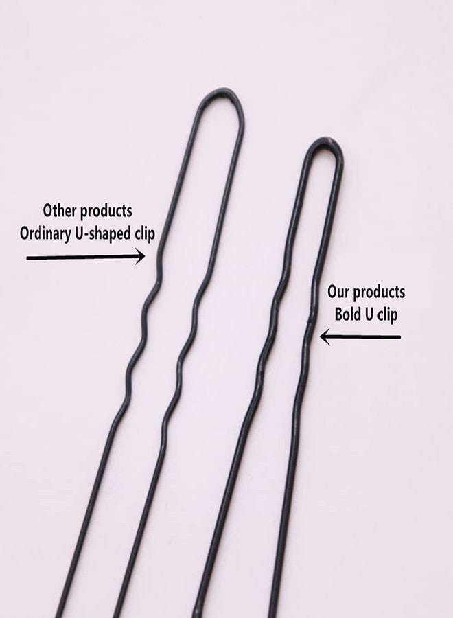 TAPBULL U Shaped Bun Hair Pins, Wedding Bridal Black Hair Pins (Black-60Pcs) - Image 4