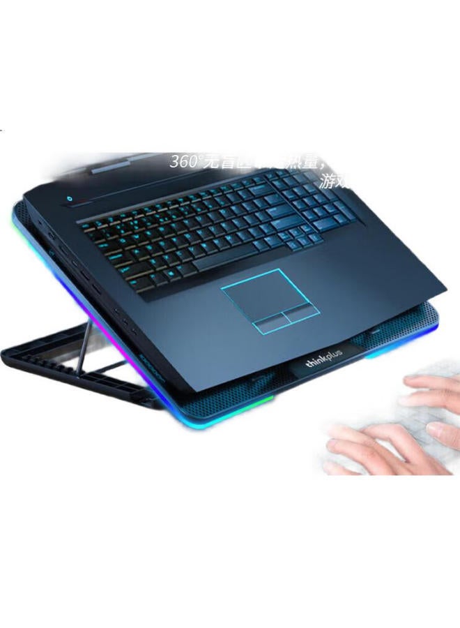 Thinkpad Lenovo Laptop Cooling Pad, Ten Fans/Seven-Level Multi-Angle Adjustment/Cooling And Noise Reduction/For 13-17 Inch Laptops, Zja9 - Image 3