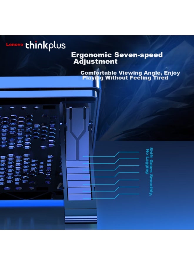 Thinkpad Lenovo Laptop Cooling Pad, Ten Fans/seven-level Multi-angle Adjustment/cooling And Noise Reduction/for 13-17 Inch Laptops, Zja9 - Image 4