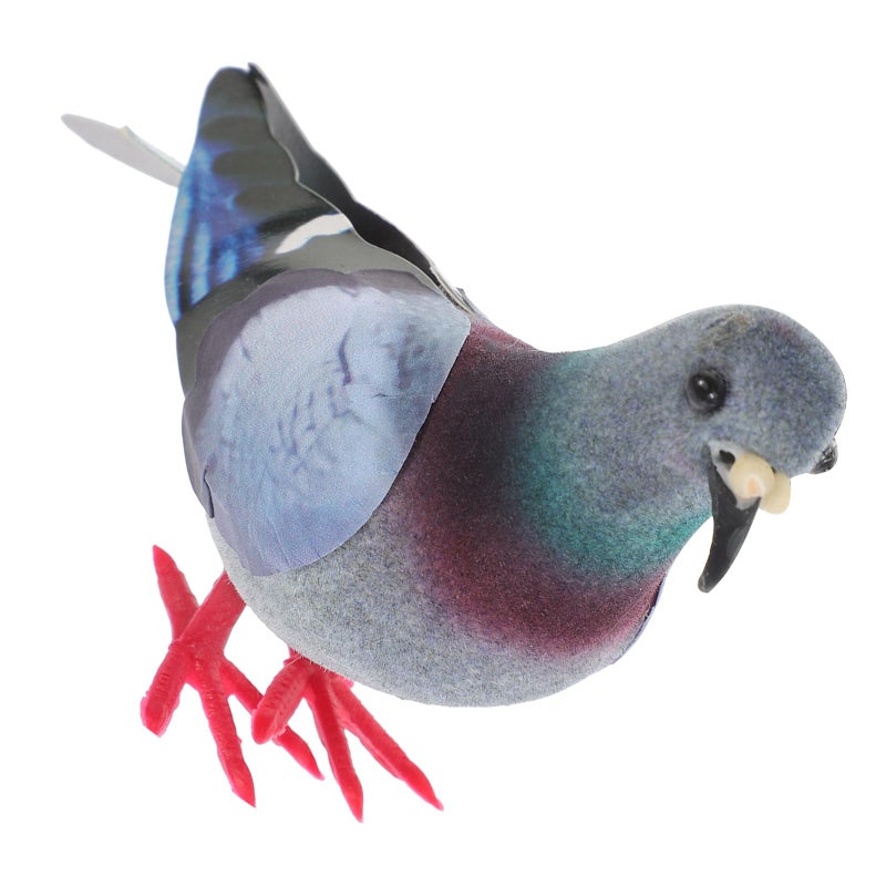Artificial Pigeon Figurine Small Faux Bird Decoration For Outdoor Garden Patio Landscape Craft Ornament - Image 2