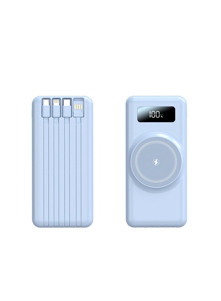 22.5W fast power bank 10000mAh magnetic wireless charging with built-in Magsafe mobile power bank - Image 1