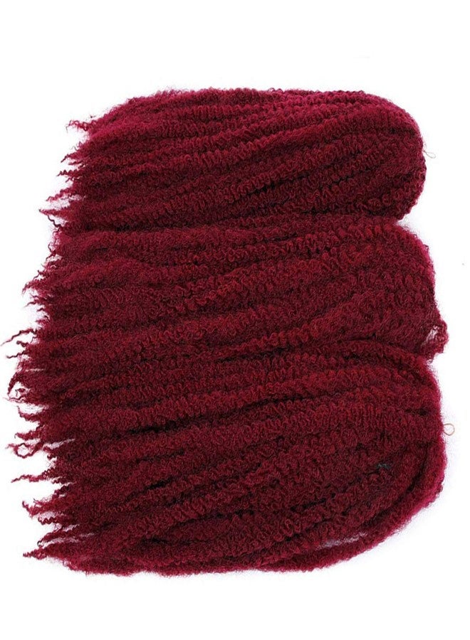 BAISAI Marley Hair 3 Packs Bug Braiding Twist Marley Hair Long Afro Kinky Braiding Hair for Twists Bug Marley Crochet Hair Braid 18 Inch 100g/Pack (Bug#) - Image 4