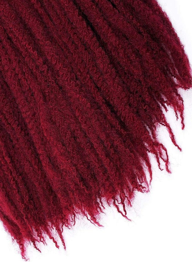 BAISAI Marley Hair 3 Packs Bug Braiding Twist Marley Hair Long Afro Kinky Braiding Hair for Twists Bug Marley Crochet Hair Braid 18 Inch 100g/Pack (Bug#) - Image 5