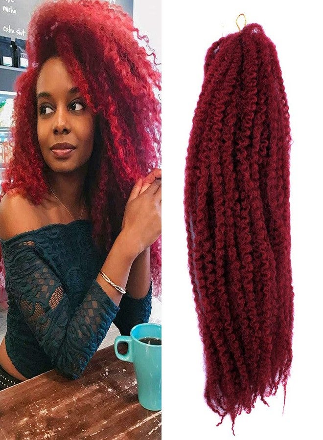 BAISAI Marley Hair 3 Packs Bug Braiding Twist Marley Hair Long Afro Kinky Braiding Hair for Twists Bug Marley Crochet Hair Braid 18 Inch 100g/Pack (Bug#) - Image 1