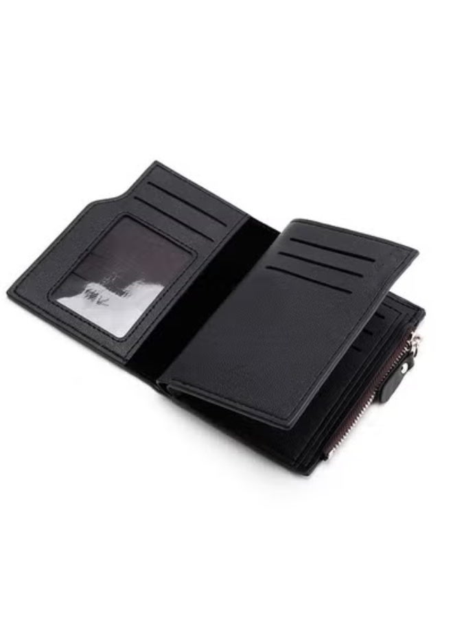 عام محفظة ذكية قصيرة للرجال: متعددة البطاقات ، أنيقة بأزرار رأسية صغيرة - Image 4