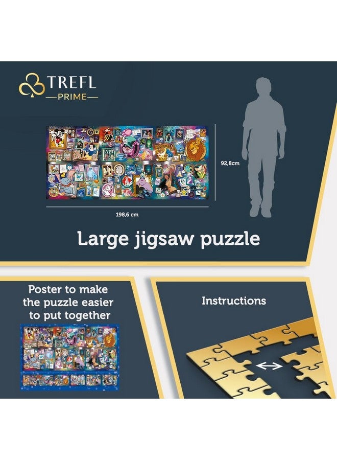Trefl Disney 9000 Piece Jigsaw Puzzle The Greatest Disney Collection Prime 78"x37" - Image 4