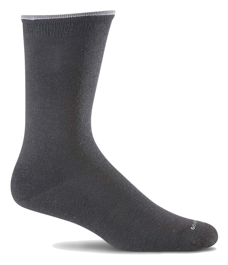 Sockwell Women's Skinny Minnie Crew Sock, Black - M/L - Image 5